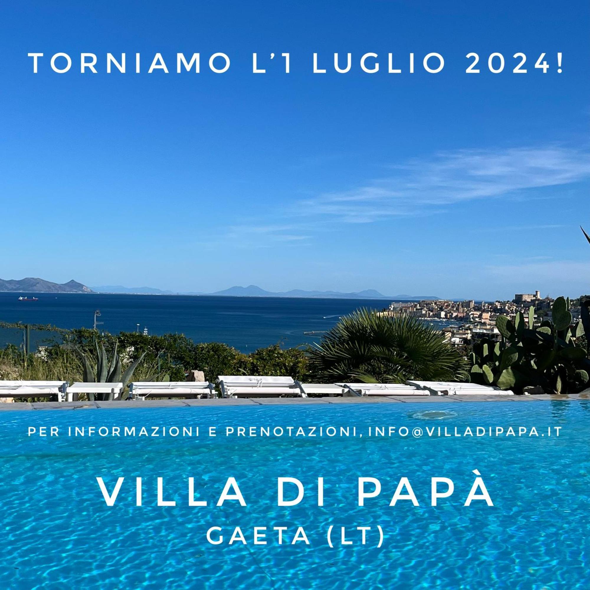 Villa Di Papa' Gaeta Kültér fotó